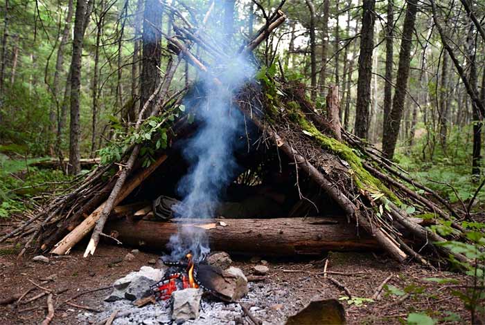 ترفند ۱: ساخت پناهگاه